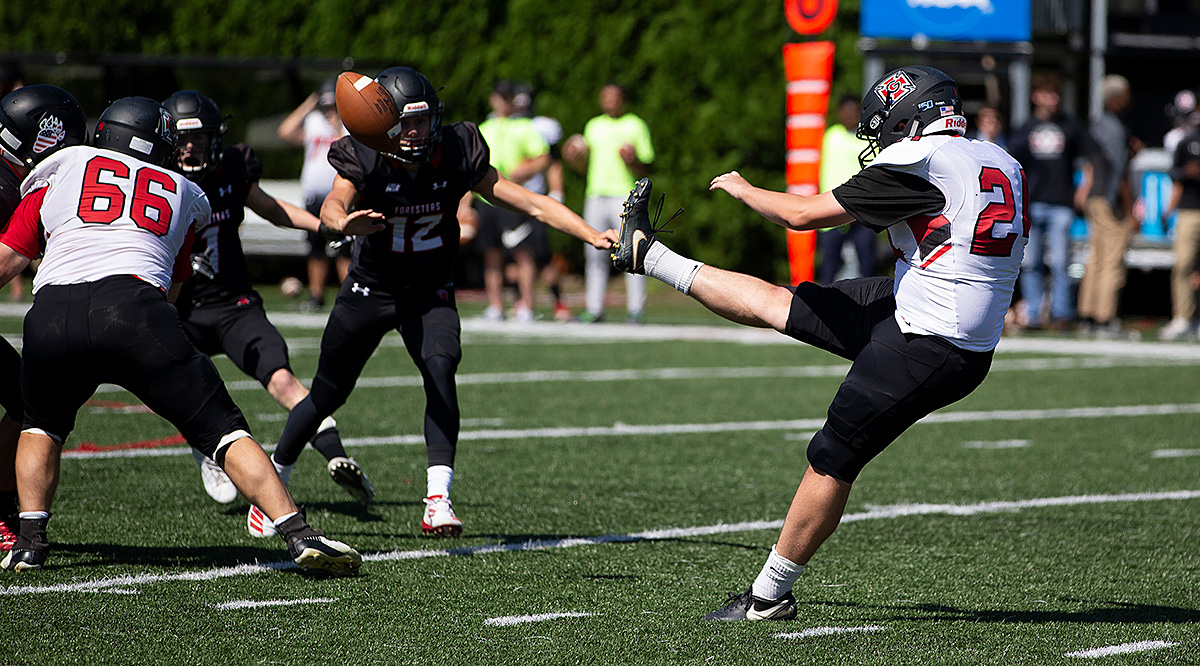 Grinnell's punter